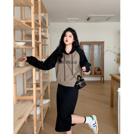 秋冬大码女装法式桔梗炸街洋气独特高级感休闲套装 服裝批發女裝批發服飾貨源