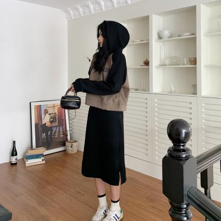 秋冬大码女装法式桔梗炸街洋气独特高级感休闲套装 服裝批發女裝批發服飾貨源