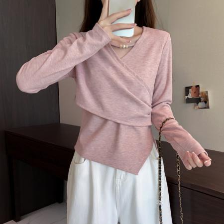 FA48931# 大码长袖加厚...