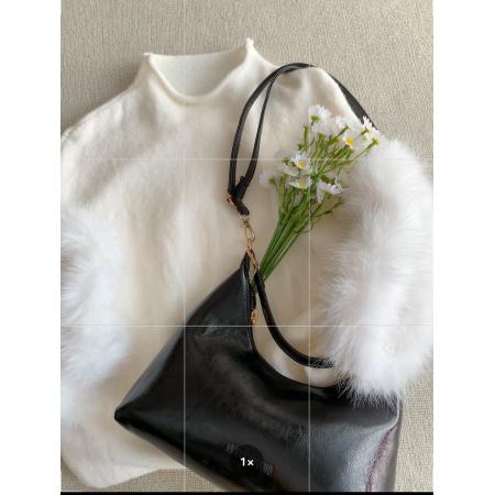 FA48985# 奶乖限定软糯气质毛毛袖口收腰显瘦针织毛衣连衣裙女 服裝批發女裝批發服飾貨源