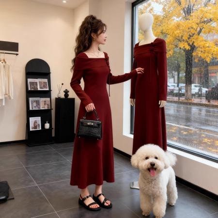 FA49104# 法式轻熟优雅...