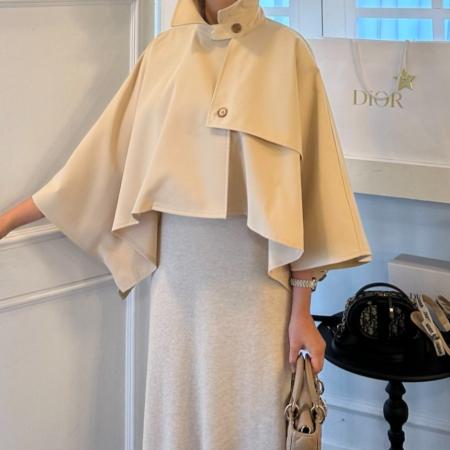 FA49120# 复古气质设计款尖领斗篷披风外套 服裝批發女裝批發服飾貨源