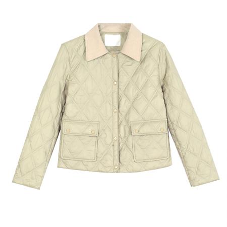 FA49128# 小香风棉服外套女早秋冬新款今年流行爆款轻薄款棉衣 服裝批發女裝批發服飾貨源