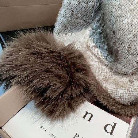 FA49210# 小香风高级感仿绒毛衣外套女秋冬新款宽松针织开衫小众上衣 服裝批發女裝批發服飾貨源