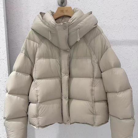 FA49263# 超软泡芙云朵羽绒服女短款韩版小个子显瘦龟背面包服加厚棉服外套 服裝批發女裝批發服飾貨源