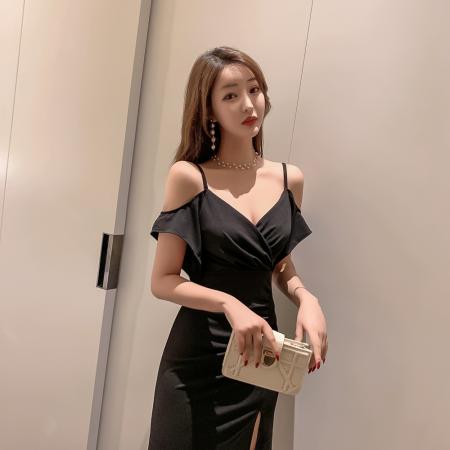 新款宴会晚礼服女新款长款端庄大气高贵优雅名媛气质主持人