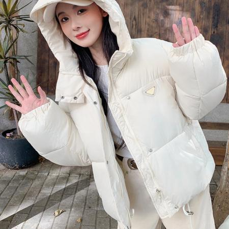 冬季新款韩版短款棉服女可脱卸网红时尚泡芙马甲外套 服裝批發女裝批發服飾貨源