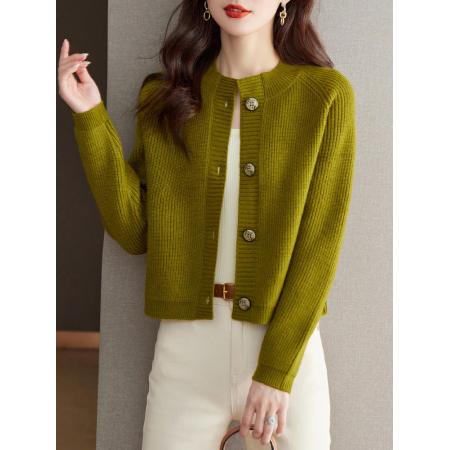 FA49548# 毛衣外套设计感小众秋新款女装时尚洋气早春秋季针织