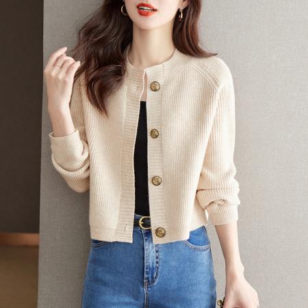 FA49548# 毛衣外套设计感小众秋新款女装时尚洋气早春秋季针织