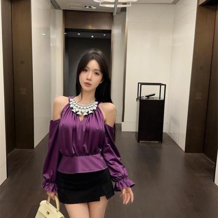 FA49695# 御姐风性感镂...