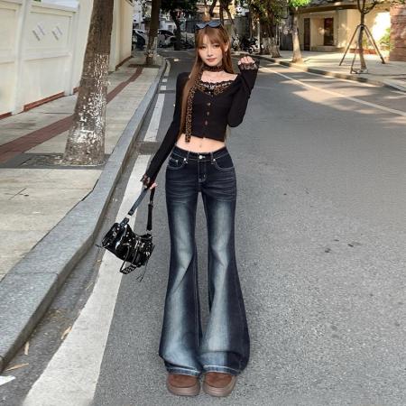 FA49718# 蓝灰美式中低...