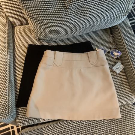 FA49736# 秋冬复古高腰包臀半身裙