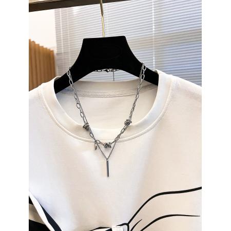 FA49824# 蝴蝶结长袖卫衣女秋季新款大码微胖mm设计感宽松显瘦套头短款上衣 服裝批發女裝批發服飾貨源