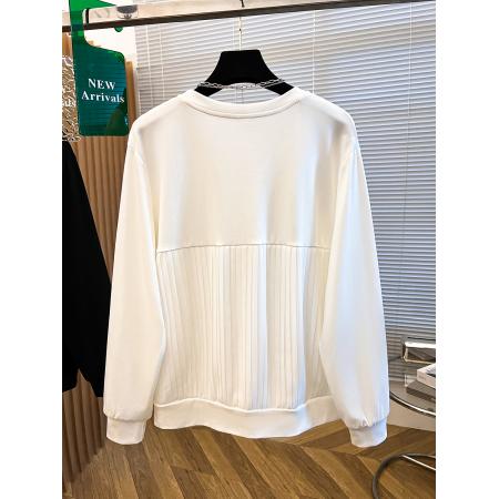 FA49826# 棉长袖t恤女士宽松秋新款外穿丅恤打底大码上衣 服裝批發女裝批發服飾貨源