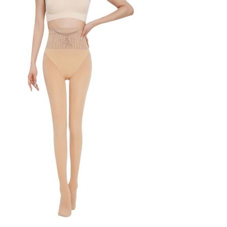 FA49927# 新款加厚水光袜光腿神器塑形丝袜透肤高腰收腹防走光肉色连裤袜 服裝批發女裝批發服飾貨源