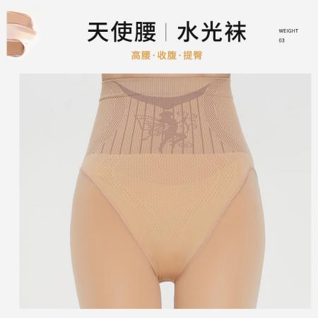 FA49927# 新款加厚水光袜光腿神器塑形丝袜透肤高腰收腹防走光肉色连裤袜 服裝批發女裝批發服飾貨源