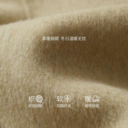 秋冬韩版短款纯色毛呢大衣高级感宽松外套上衣 服裝批發女裝批發服飾貨源