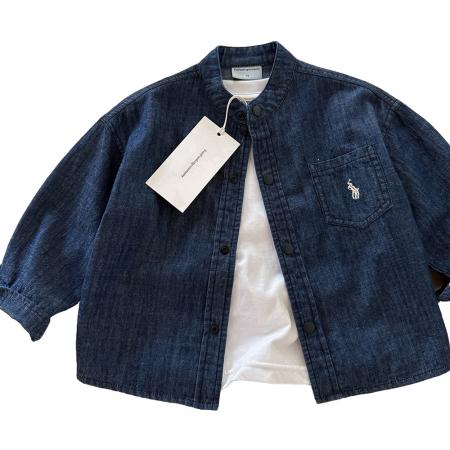 男女儿童装软牛仔衬衣春秋新款潮牌休闲长袖衬衫外套洋气上衣 童装批发宝宝服饰批发