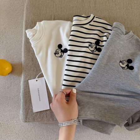 德绒儿童装内搭打底衫秋冬男女宝宝休闲弹力百搭保暖上衣T恤 童装批发宝宝服饰批发