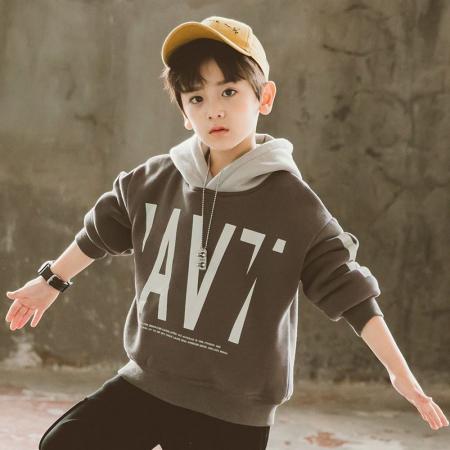 FA49970# 儿童装男童秋装卫衣春秋冬款新款中大童秋季男孩加绒加厚上衣 童装批发宝宝服饰批发