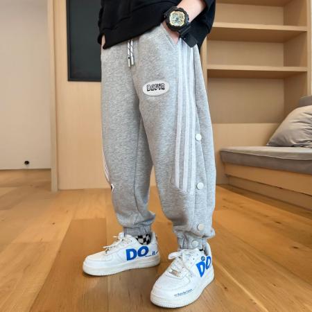 儿童装男童秋冬加绒运动裤新款中大童春秋款男孩秋季裤子卫裤炸街 童装批发宝宝服饰批发