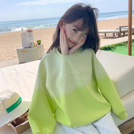 FA50000# 加绒女童卫衣春装新款洋气儿童春秋款长袖小女孩春季童装 童装批发宝宝服饰批发