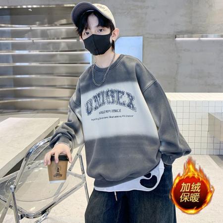 男童卫衣春秋款新款儿童秋装上衣中大童装男孩秋季长袖打底衫 童装批发宝宝服饰批发