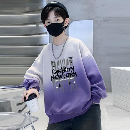 童装卫衣洋气春秋款秋季潮卫衣新款秋装套头中大童上衣男童 童装批发宝宝服饰批发