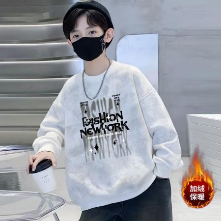 童装卫衣洋气春秋款秋季潮卫衣新款秋装套头中大童上衣男童 童装批发宝宝服饰批发