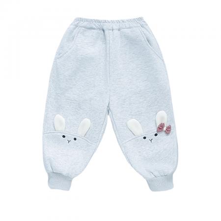 女童裤子秋冬装新款儿童洋气宝宝冬季加绒一体绒外穿加厚卫裤 童装批发宝宝服饰批发