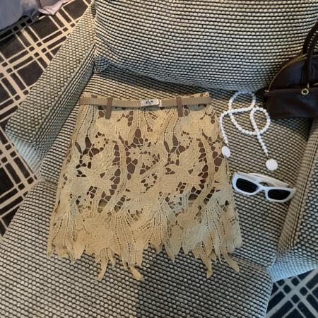 FA50199# 秋冬复古蕾丝半身裙 服裝批發女裝批發服飾貨源