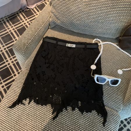 FA50199# 秋冬复古蕾丝半身裙 服裝批發女裝批發服飾貨源