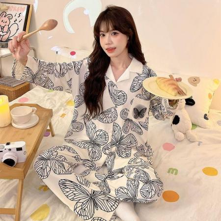 FA50352# 秋季羊绒长袖套装少女感网红爆款直播高品可外穿 服裝批發女裝批發服飾貨源