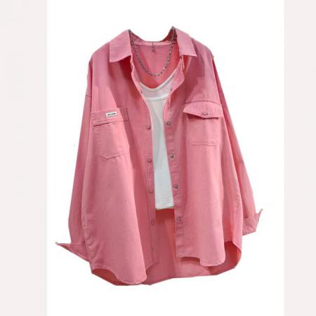 秋季新款韩系chic纯棉设计感小众别致长袖法式上衣衬衣高级感 服裝批發女裝批發服飾貨源