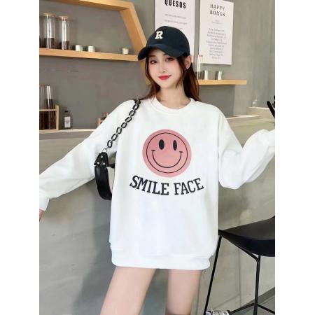 CX13611# 最便宜服饰批发 大卫衣韩版小众休闲情侣卫衣女ins慵懒设计感外套