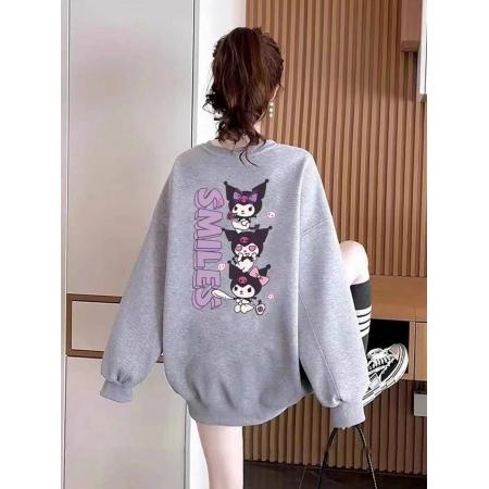 CX13611# 最便宜服饰批发 大卫衣韩版小众休闲情侣卫衣ins慵懒风设计感外套