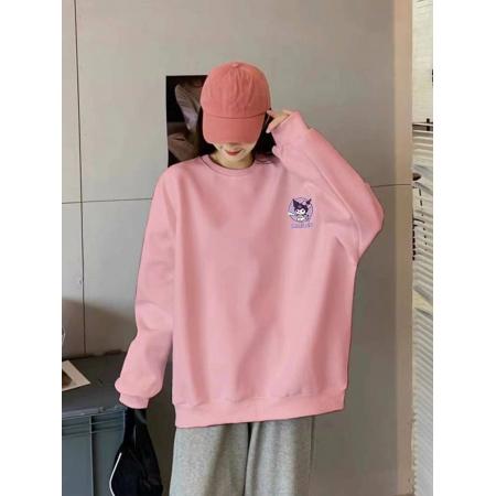 CX13611# 最便宜服饰批发 大卫衣韩版小众休闲情侣卫衣ins慵懒风设计感外套