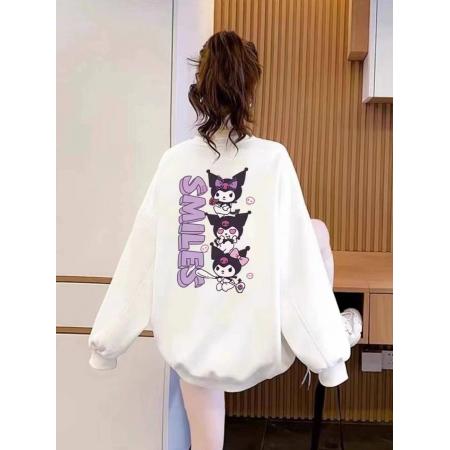 CX13611# 最便宜服饰批发 大卫衣韩版小众休闲情侣卫衣ins慵懒风设计感外套