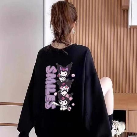 CX13611# 最便宜服饰批发 大卫衣韩版小众休闲情侣卫衣ins慵懒风设计感外套