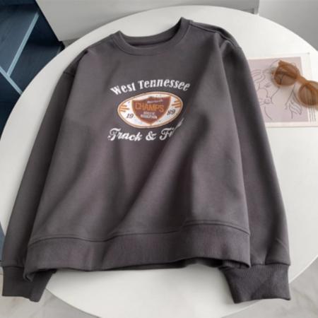 CX13611# 最便宜服饰批发 超火cec卫衣女春秋韩版oversize无帽薄款外套ins潮学生宽松上衣服