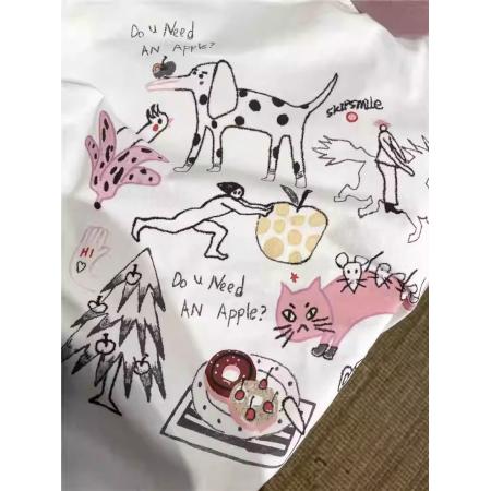 CX13611# 最便宜服饰批发 纯棉短袖t恤女宽松韩版ins潮春夏季新款中长款半袖上衣ins潮