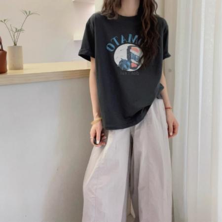 CX13611# 最便宜服饰批发 纯棉短袖t恤女宽松韩版ins潮春夏季新款中长款半袖上衣ins潮