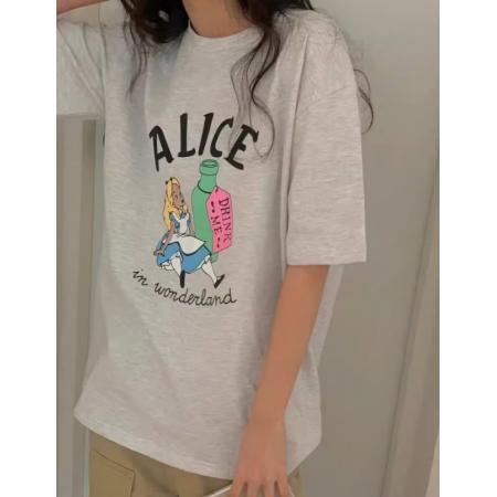 CX13611# 最便宜服饰批发 纯棉短袖t恤女宽松韩版ins潮春夏季新款中长款半袖上衣ins潮
