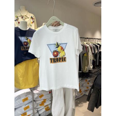 CX13611# 最便宜服饰批发 纯棉短袖t恤女宽松韩版ins潮春夏季新款中长款半袖上衣ins潮