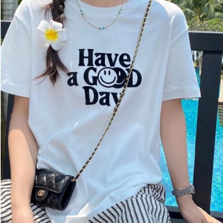 CX13611# 最便宜服饰批发 纯棉短袖t恤女宽松韩版ins潮春夏季新款中长款半袖上衣ins潮