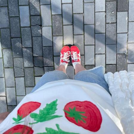 CX13611# 最便宜服饰批发 纯棉短袖t恤女宽松韩版ins潮春夏季新款中长款半袖上衣ins潮