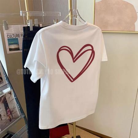 CX13611# 最便宜服饰批发 纯棉短袖t恤女宽松韩版ins潮春夏季新款中长款半袖上衣ins潮