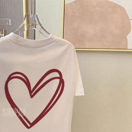 CX13611# 最便宜服饰批发 纯棉短袖t恤女宽松韩版ins潮春夏季新款中长款半袖上衣ins潮