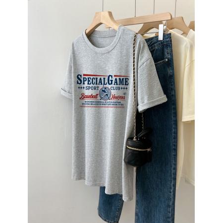 CX13611# 最便宜服饰批发 纯棉短袖t恤女宽松韩版ins潮春夏季新款中长款半袖上衣ins潮