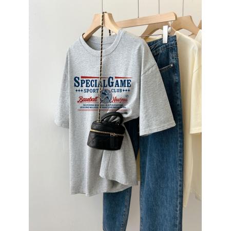 CX13611# 最便宜服饰批发 纯棉短袖t恤女宽松韩版ins潮春夏季新款中长款半袖上衣ins潮